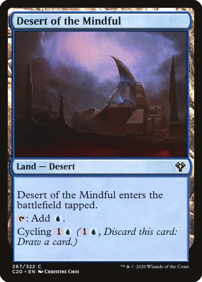 Desert of the Mindful [Commander 2020] | Galaxy Games LLC
