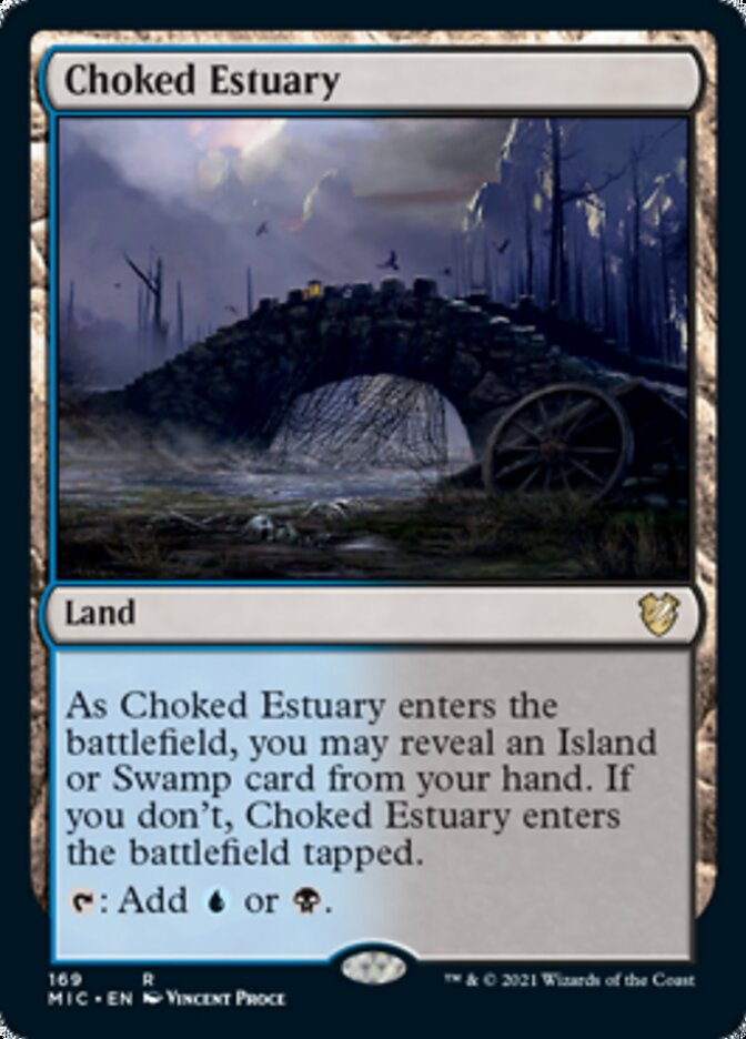 Choked Estuary [Innistrad: Midnight Hunt Commander] | Galaxy Games LLC