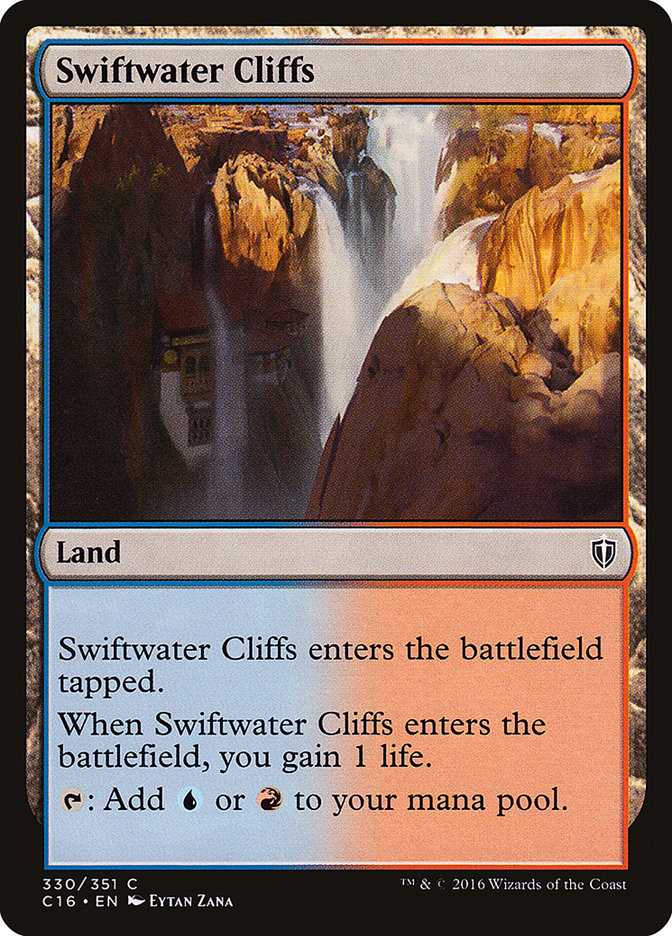 Swiftwater Cliffs [Commander 2016] | Galaxy Games LLC