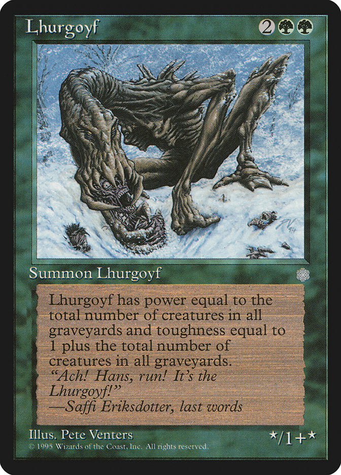 Lhurgoyf [Ice Age] | Galaxy Games LLC