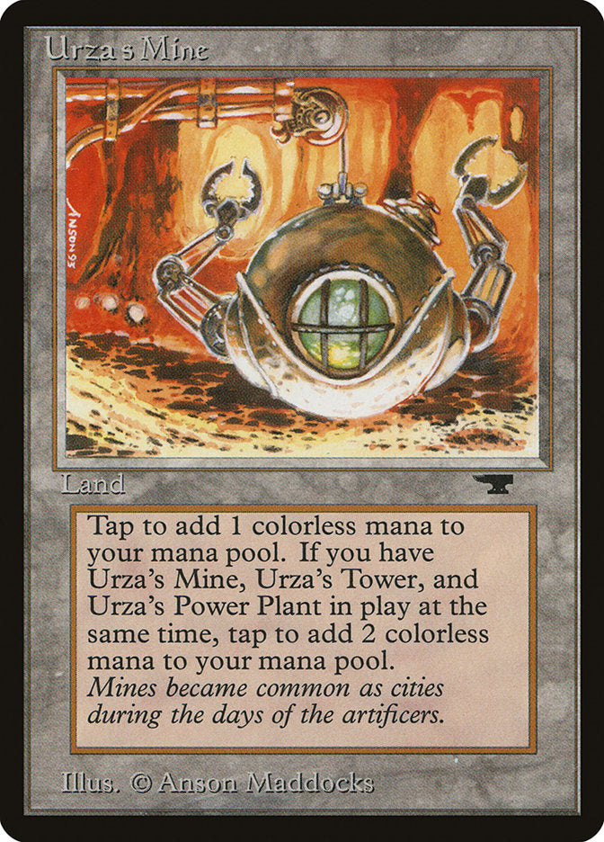 Urza's Mine (Orange Background) [Antiquities] | Galaxy Games LLC