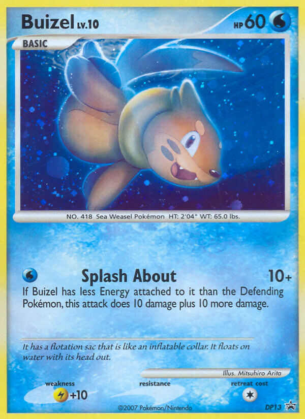 Buizel (DP13) [Diamond & Pearl: Black Star Promos] | Galaxy Games LLC