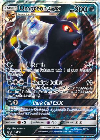 Umbreon GX (SM36) (Jumbo Card) [Sun & Moon: Black Star Promos] | Galaxy Games LLC