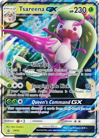 Tsareena GX (SM56) (Jumbo Card) [Sun & Moon: Black Star Promos] | Galaxy Games LLC