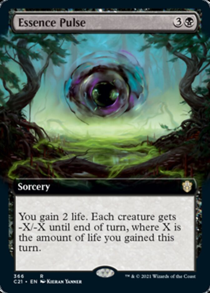 Essence Pulse (Extended Art) [Commander 2021] | Galaxy Games LLC