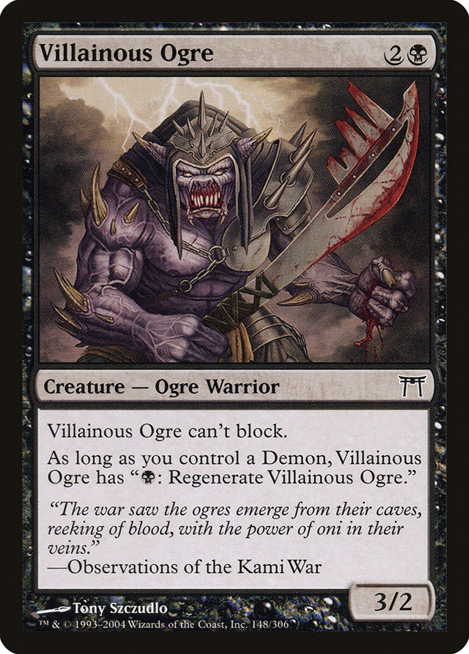 Villainous Ogre [Champions of Kamigawa] | Galaxy Games LLC