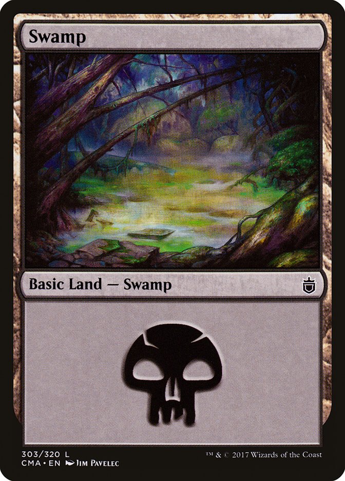 Swamp (303) [Commander Anthology] | Galaxy Games LLC