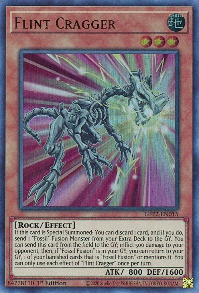 Flint Cragger [GFP2-EN015] Ultra Rare | Galaxy Games LLC