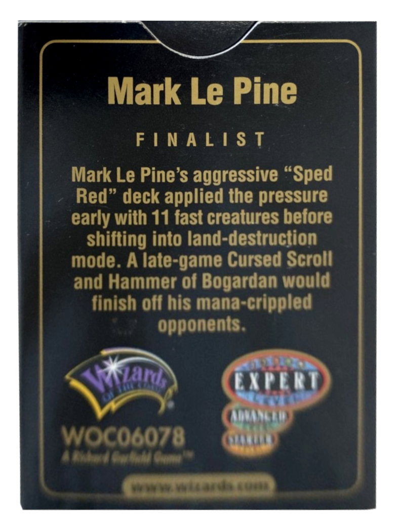 1999 World Championship Deck (Mark Le Pine) | Galaxy Games LLC