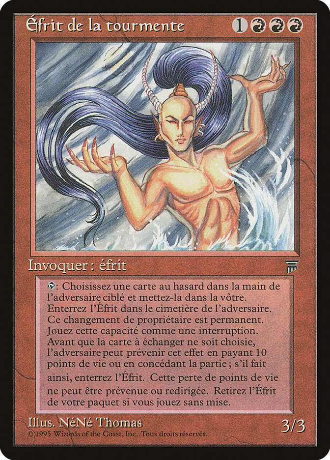 Tempest Efreet (French) - "Efrit de la tourmente" [Renaissance] | Galaxy Games LLC