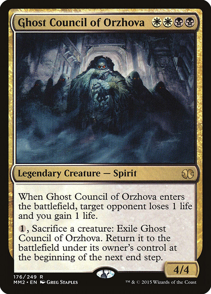 Ghost Council of Orzhova [Modern Masters 2015] | Galaxy Games LLC