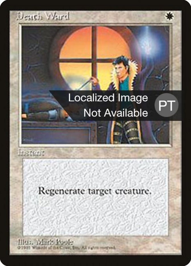 Death Ward [Fourth Edition (Foreign Black Border)] | Galaxy Games LLC