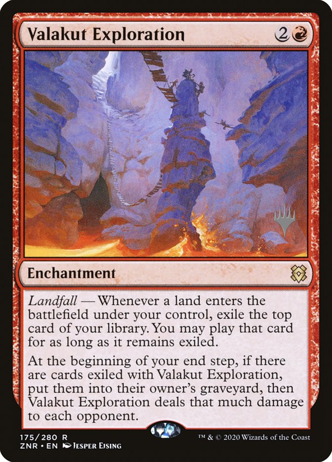 Valakut Exploration (Promo Pack) [Zendikar Rising Promos] | Galaxy Games LLC