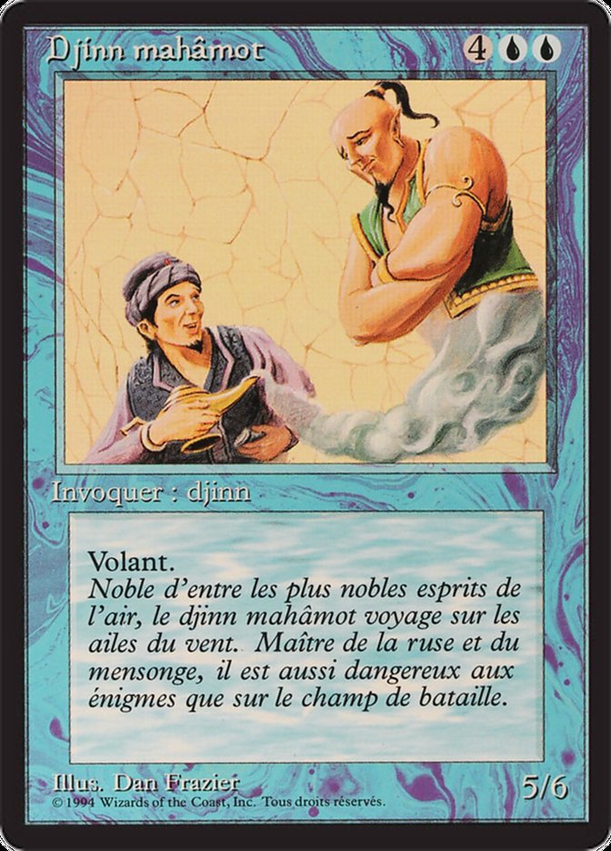 Mahamoti Djinn [Foreign Black Border] | Galaxy Games LLC