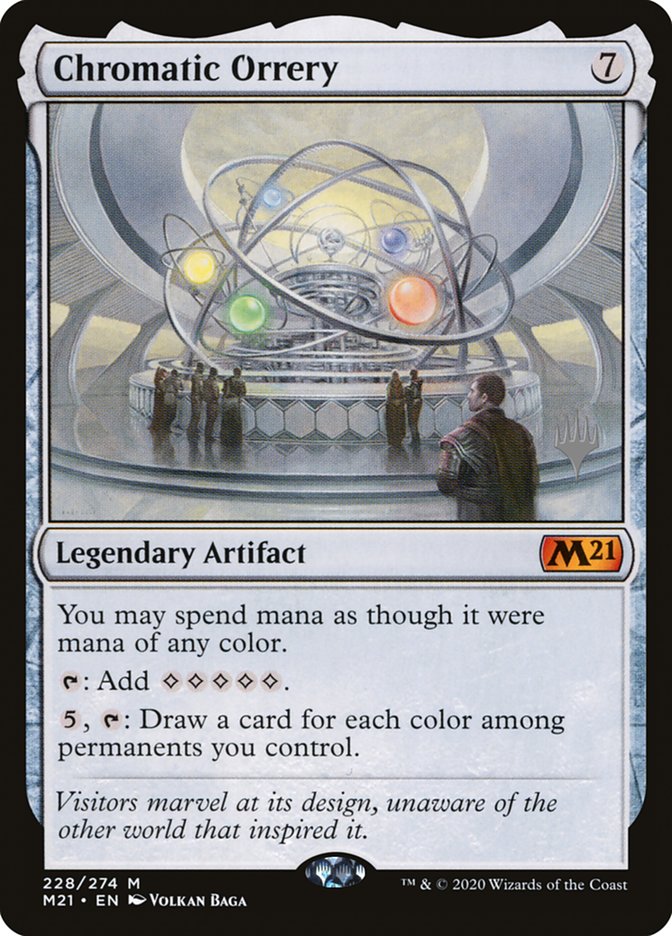 Chromatic Orrery (Promo Pack) [Core Set 2021 Promos] | Galaxy Games LLC