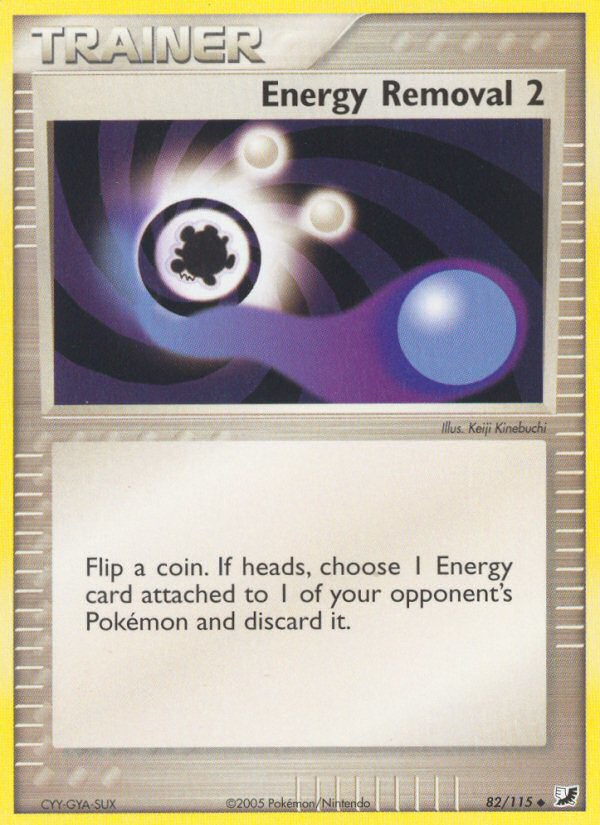 Energy Removal 2 (82/115) [EX: Unseen Forces] | Galaxy Games LLC