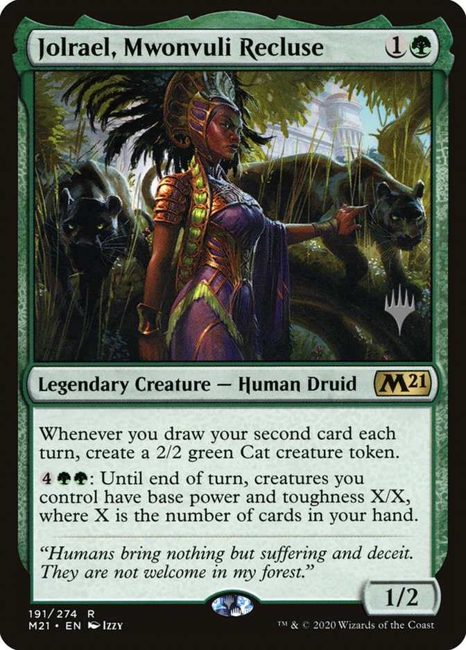 Jolrael, Mwonvuli Recluse (Promo Pack) [Core Set 2021 Promos] | Galaxy Games LLC