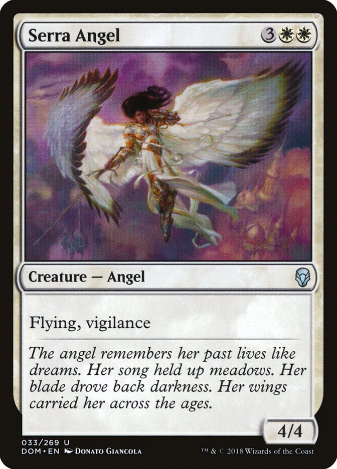 Serra Angel [Dominaria] | Galaxy Games LLC