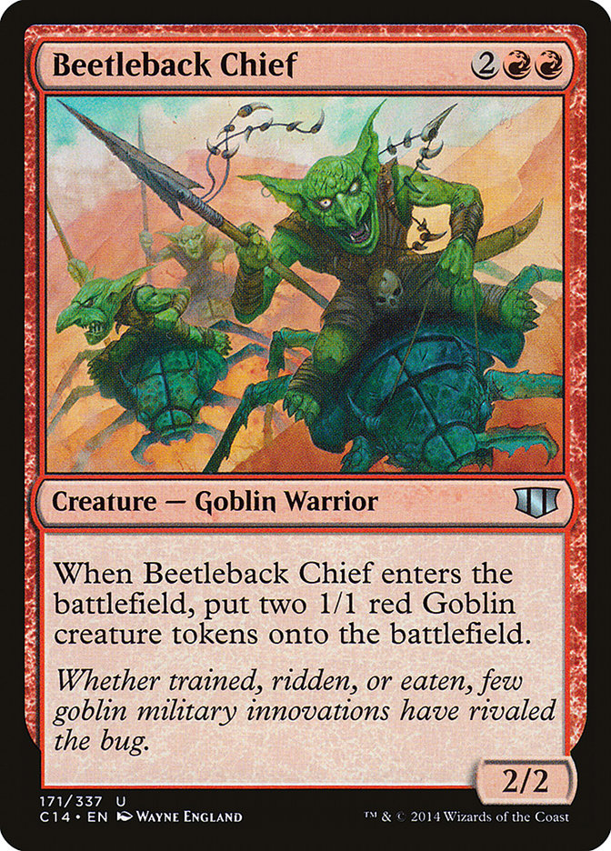 Beetleback Chief [Commander 2014] | Galaxy Games LLC