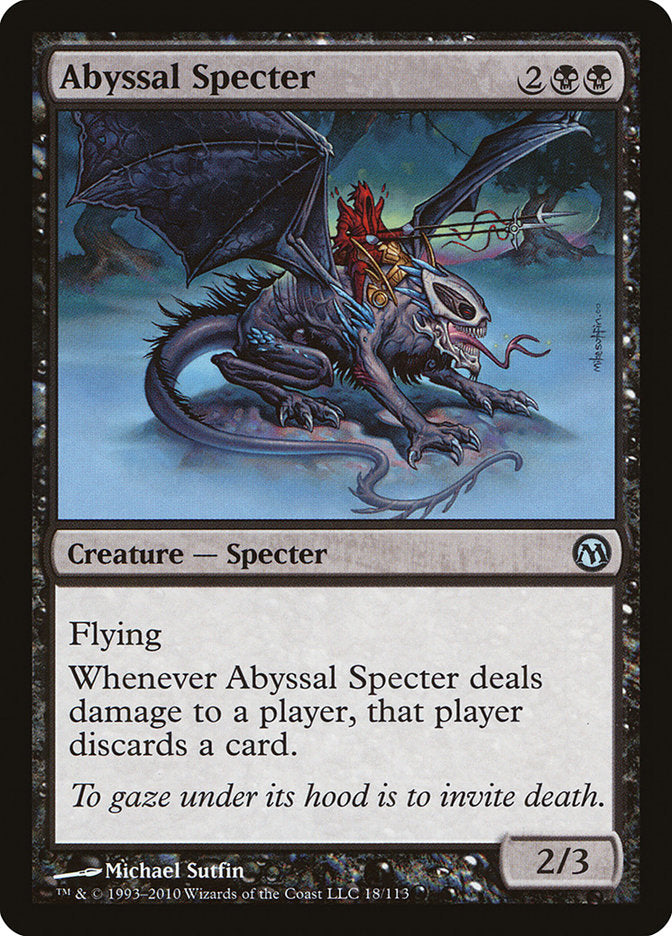 Abyssal Specter [Duels of the Planeswalkers] | Galaxy Games LLC