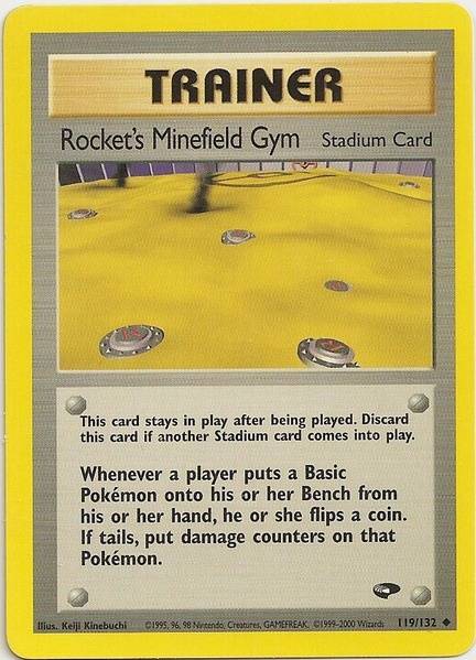 Rocket's Minefield Gym (119/132) [Gym Challenge Unlimited] | Galaxy Games LLC