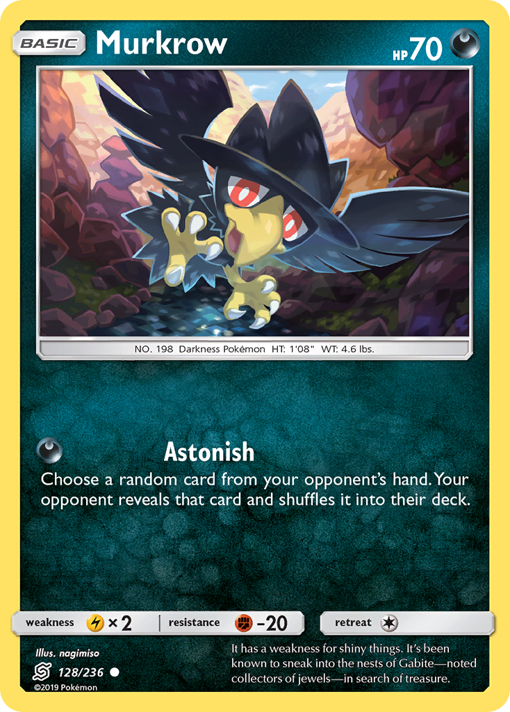 Murkrow (128/236) [Sun & Moon: Unified Minds] | Galaxy Games LLC