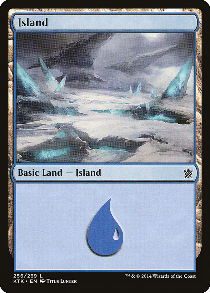 Island (256) [Khans of Tarkir] | Galaxy Games LLC