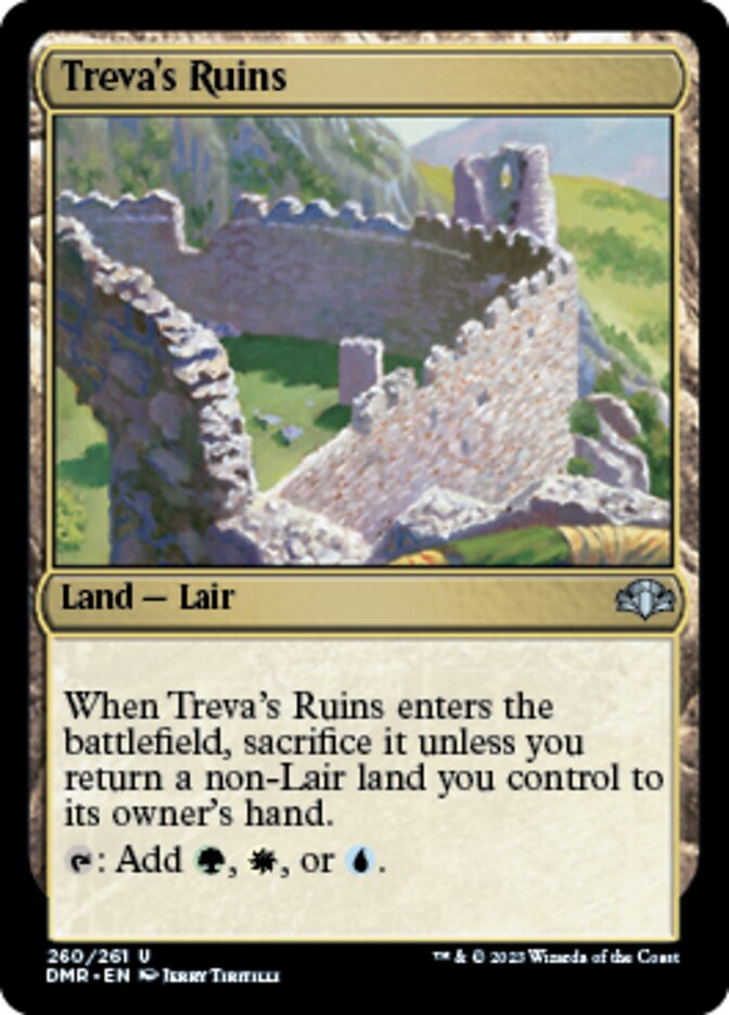 Treva's Ruins [Dominaria Remastered] | Galaxy Games LLC