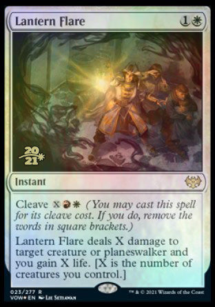 Lantern Flare [Innistrad: Crimson Vow Prerelease Promos] | Galaxy Games LLC