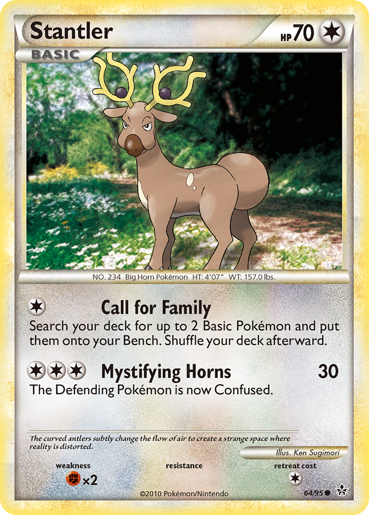 Stantler (64/95) [HeartGold & SoulSilver: Unleashed] | Galaxy Games LLC