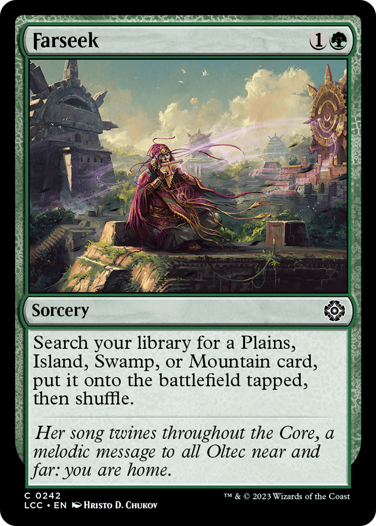 Farseek [The Lost Caverns of Ixalan Commander] | Galaxy Games LLC