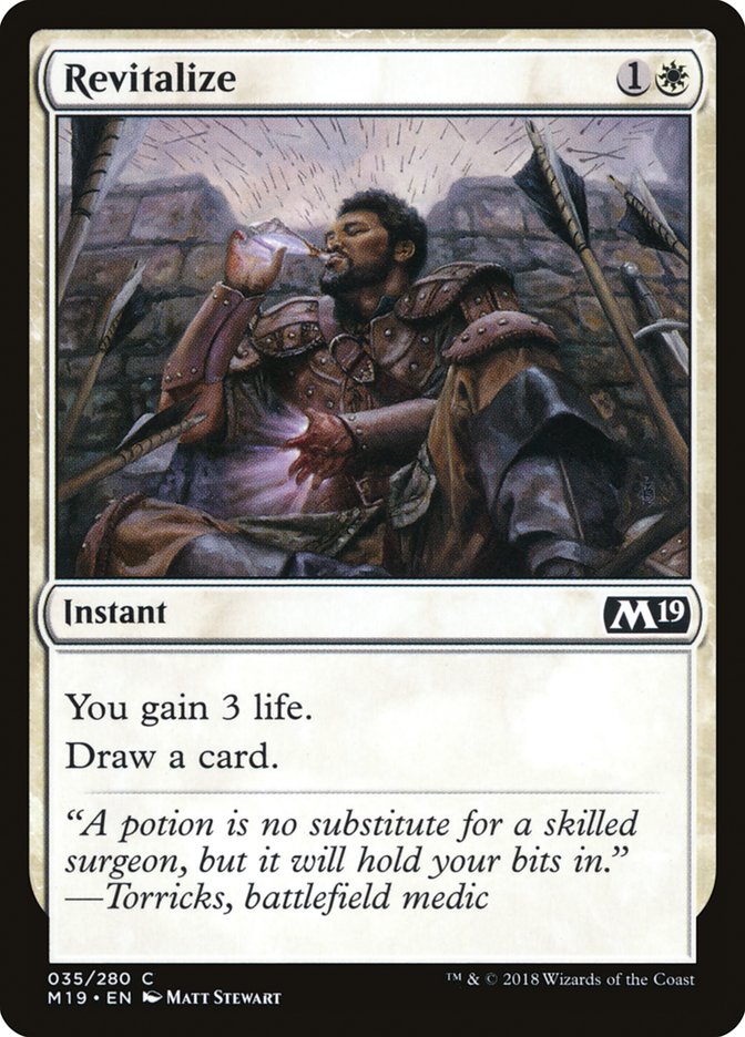 Revitalize [Core Set 2019] | Galaxy Games LLC