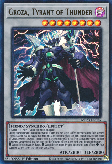 Groza, Tyrant of Thunder [MP23-EN055] Ultra Rare | Galaxy Games LLC