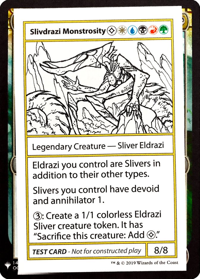 Slivdrazi Monstrosity [Mystery Booster Playtest Cards] | Galaxy Games LLC