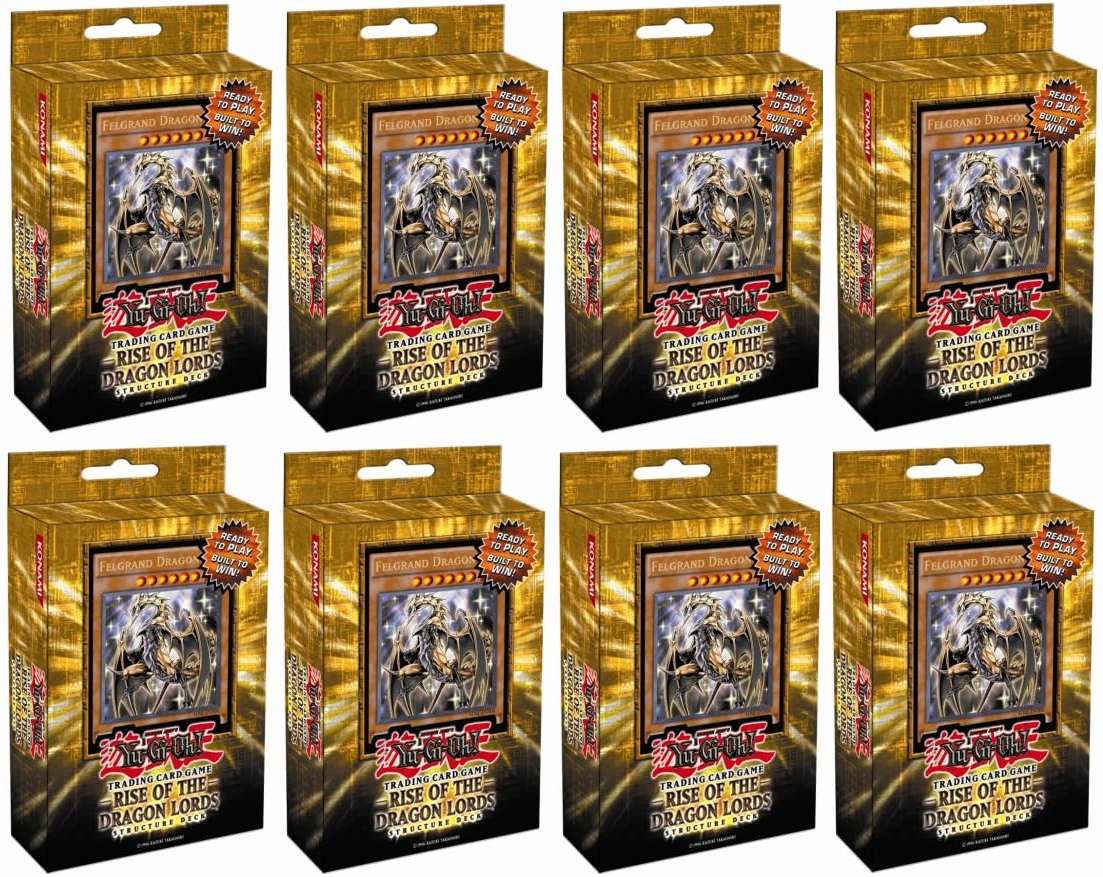Rise of the Dragon Lord - Structure Deck Display (Unlimited) | Galaxy Games LLC