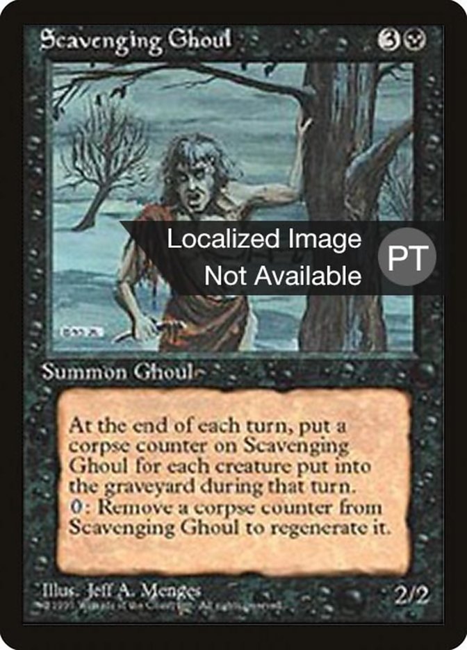 Scavenging Ghoul [Fourth Edition (Foreign Black Border)] | Galaxy Games LLC