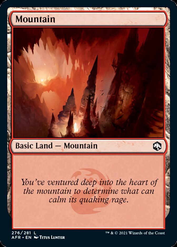 Mountain (276) [Dungeons & Dragons: Adventures in the Forgotten Realms] | Galaxy Games LLC