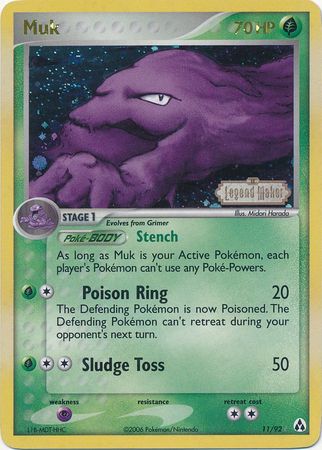 Muk (11/92) (Stamped) [EX: Legend Maker] | Galaxy Games LLC