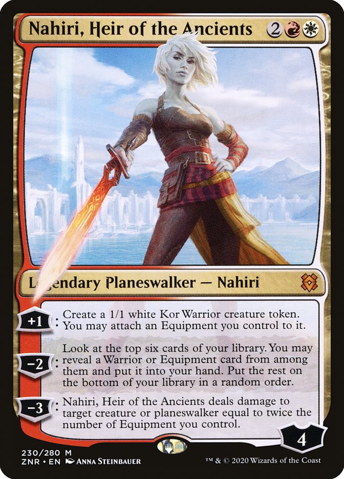 Nahiri, Heir of the Ancients [Zendikar Rising] | Galaxy Games LLC