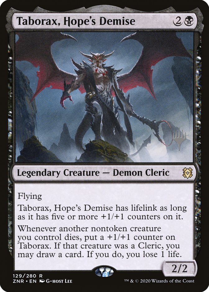 Taborax, Hope's Demise (Promo Pack) [Zendikar Rising Promos] | Galaxy Games LLC