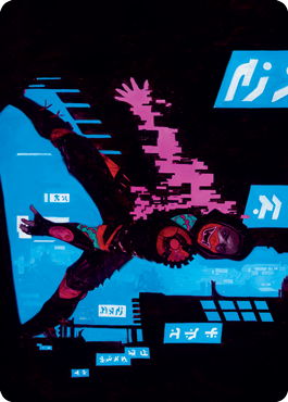 Return to Action Art Card [Kamigawa: Neon Dynasty Art Series] | Galaxy Games LLC