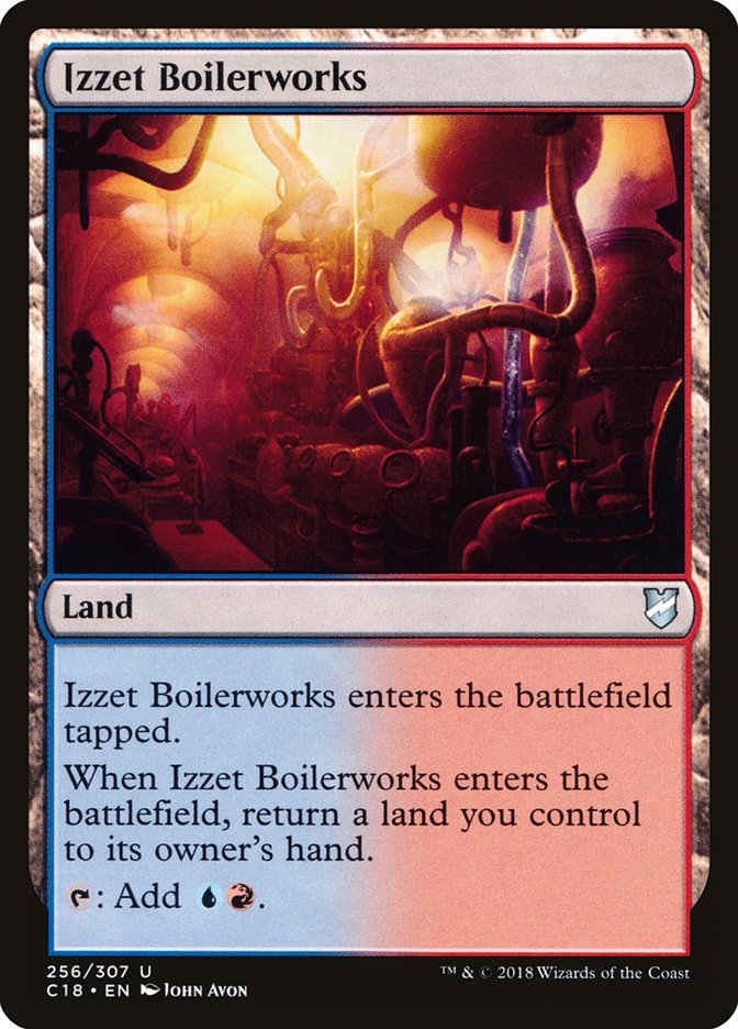 Izzet Boilerworks [Commander 2018] | Galaxy Games LLC