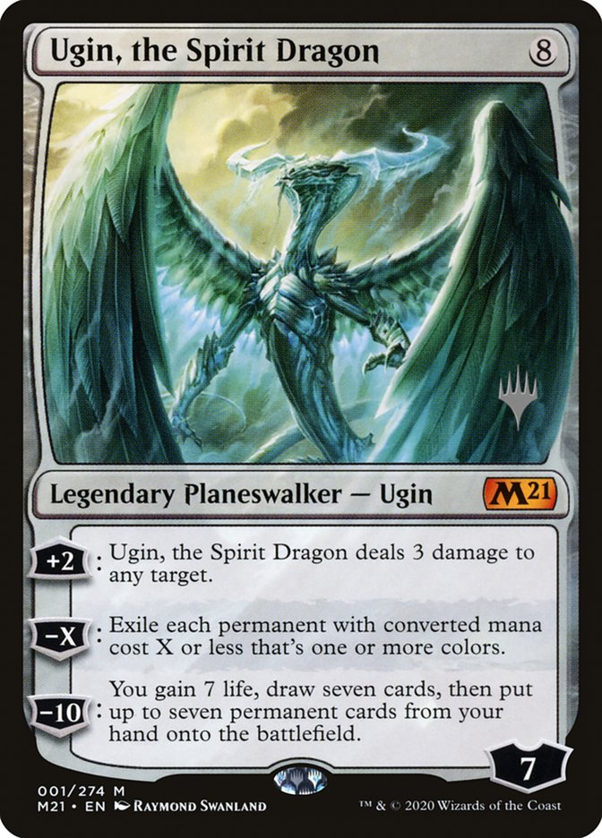 Ugin, the Spirit Dragon (Promo Pack) [Core Set 2021 Promos] | Galaxy Games LLC