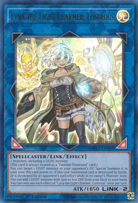 Lyna the Light Charmer, Lustrous [MP22-EN089] Ultra Rare | Galaxy Games LLC