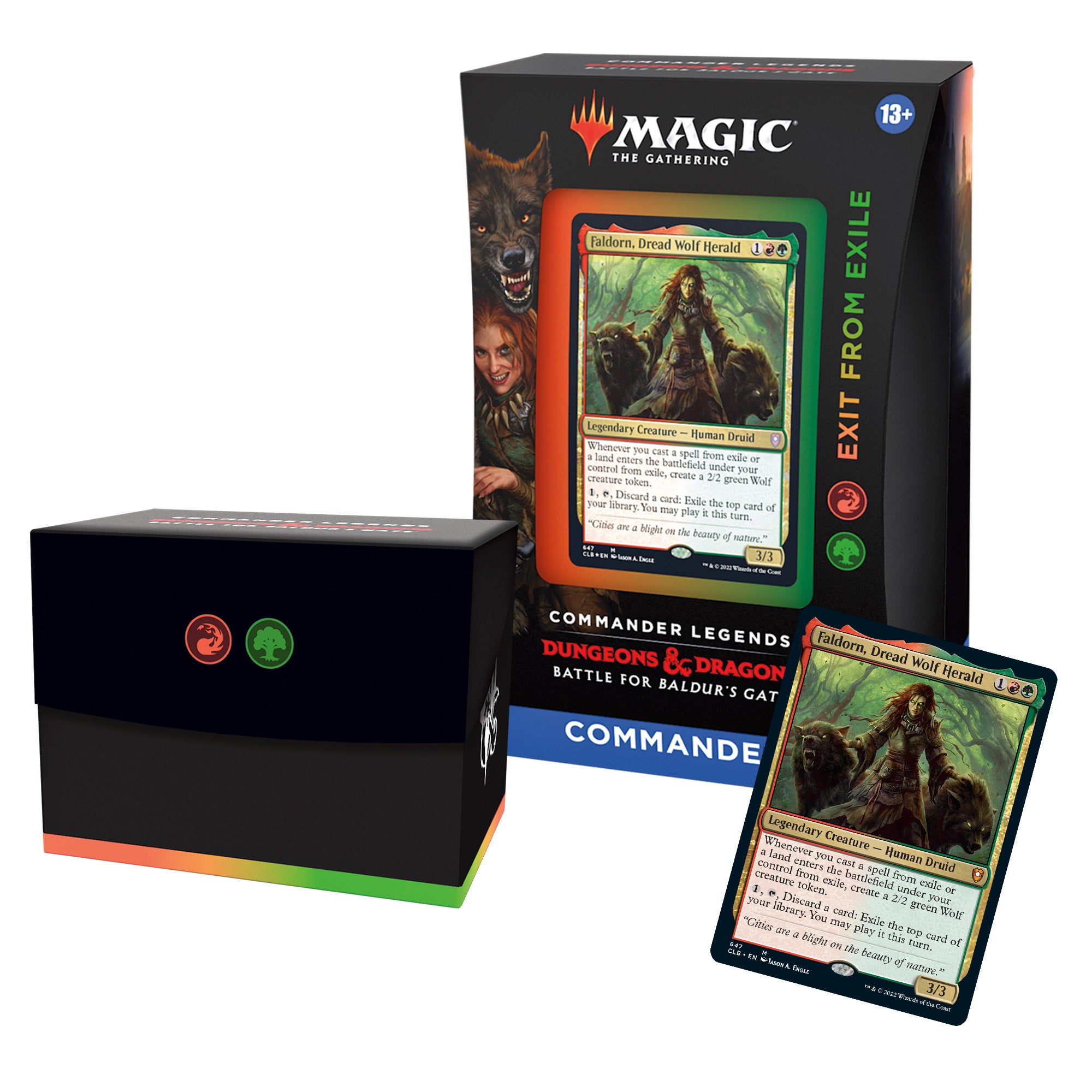 Commander Legends: Battle for Baldur's Gate - Commander Deck (Exit from Exile) | Galaxy Games LLC
