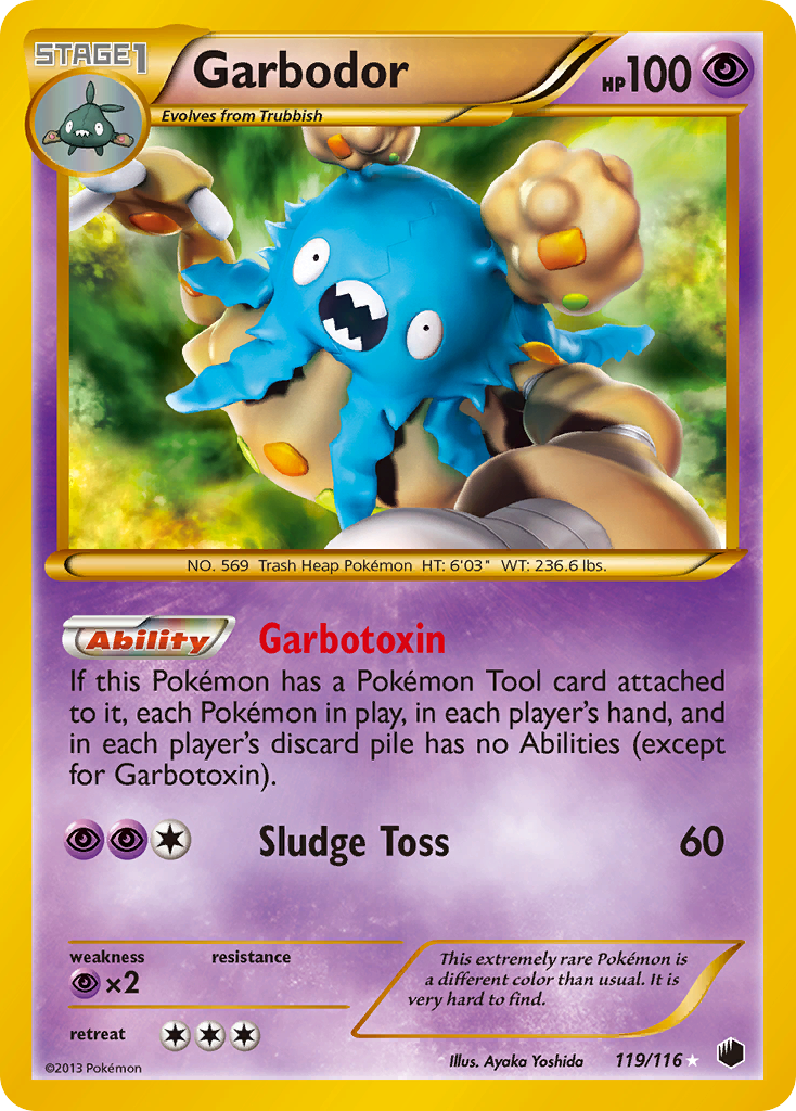 Garbodor (119/116) [Black & White: Plasma Freeze] | Galaxy Games LLC