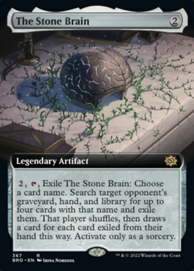 The Stone Brain (Extended Art) [The Brothers' War] | Galaxy Games LLC