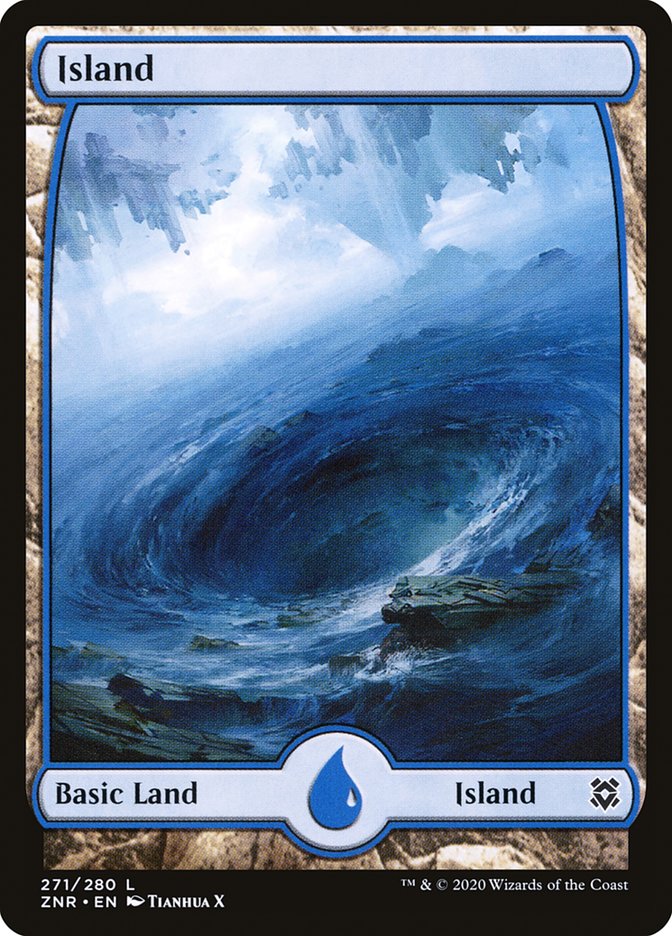 Island (271) [Zendikar Rising] | Galaxy Games LLC