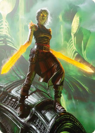 Nahiri, the Unforgiving Art Card [Phyrexia: All Will Be One Art Series] | Galaxy Games LLC