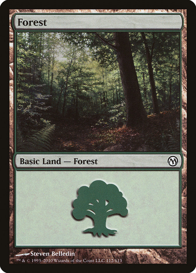 Forest (112) [Duels of the Planeswalkers] | Galaxy Games LLC